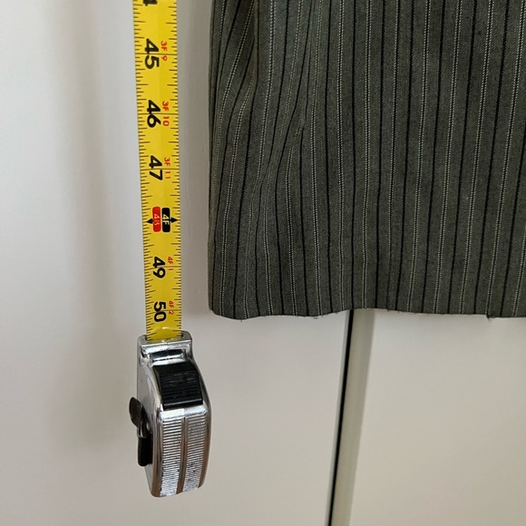 Vintage PJLA Black and Grey Striped Dresss - Picture 6 of 9